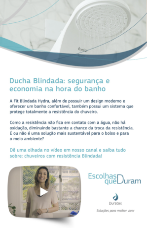 A imagem é a reprodução do e-mail Infoproduto enviado aos consumidores finais da Duratex.