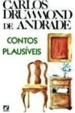 Capa do livro Contos Plausíveis, de Carlos Drummond de Andrade