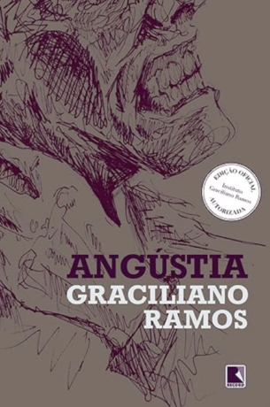 Capa do livro Angústia, de Graciliano Ramos