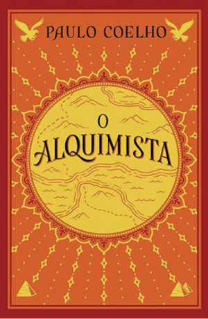 Capa do livro O Alquimista, de Paulo Coelho